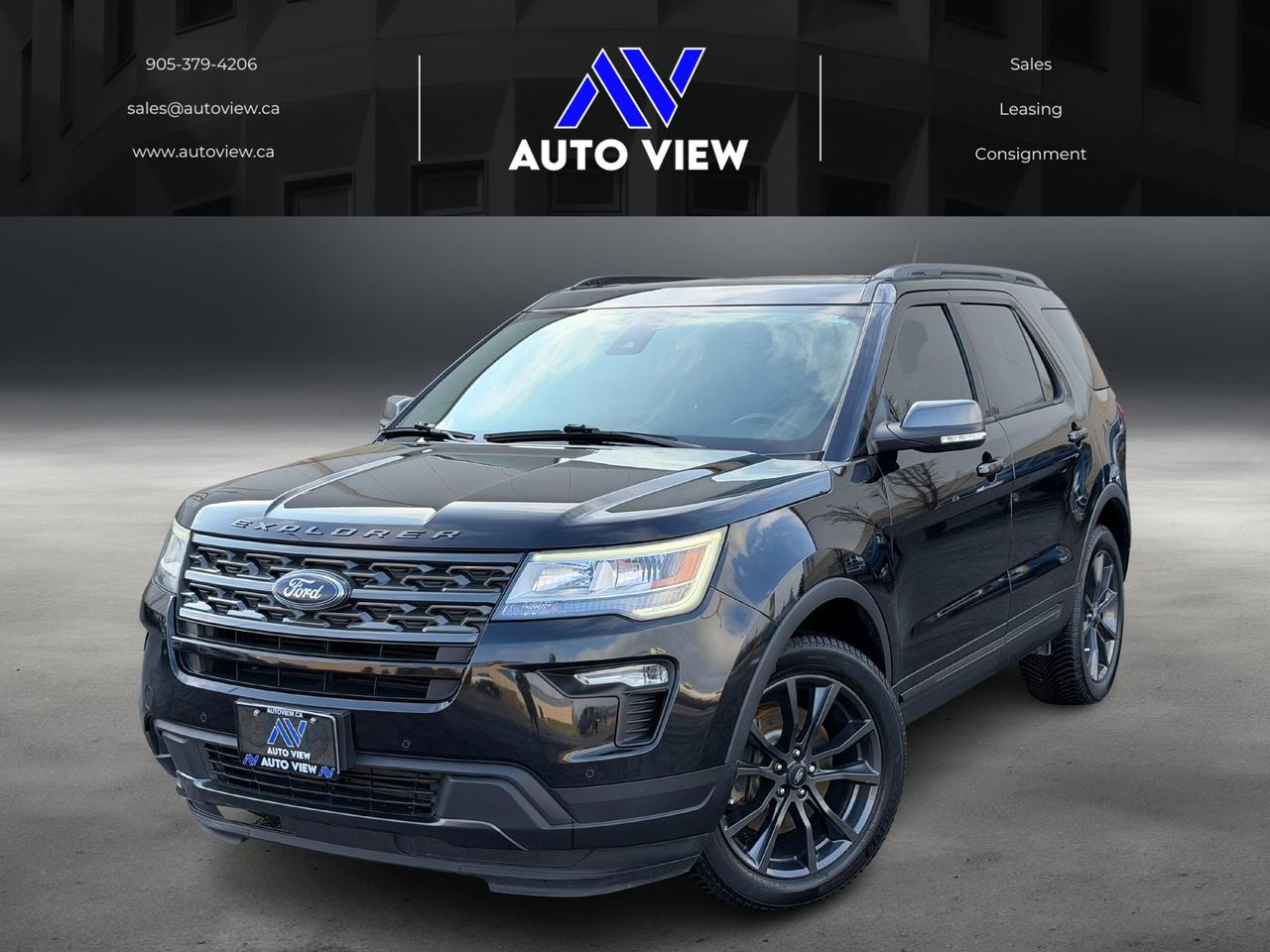 <p dir=ltr>JUST LANDED!!</p><p dir=ltr>2019 Ford Explorer XLT!!</p><p dir=ltr>**SPORT APPEARANCE PACKAGE**&nbsp;</p><p dir=ltr>**CLEAN CAFAX**&nbsp;</p><p dir=ltr>**DEALER SERVICED**&nbsp;</p><p dir=ltr>The 2019 Ford Explorer XLT with the 2.3L EcoBoost engine and Sport Appearance Package features a 280-hp turbocharged I-4 engine, 6-speed automatic transmission, and distinct aesthetic upgrades. Key features include 20-inch Magnetic Gray wheels, black cladding, a Magnetic Gray grille, and specialized interior trim, providing a sporty look with efficient power.</p><p dir=ltr><strong>Engine & Performance</strong></p><p dir=ltr><strong>Engine:</strong> 2.3L EcoBoost I-4</p><p dir=ltr><strong>Horsepower:</strong> 280 hp @ 5,600 rpm</p><p dir=ltr><strong>Torque:</strong> 310 lb-ft @ 3,000 rpm</p><p dir=ltr><strong>Transmission:</strong> 6-Speed Automatic</p><p dir=ltr><strong>Fuel Economy</strong>: Approx. 13.1 L/100km City / 9.2 L/100km Hwy (4WD)</p><p dir=ltr><strong>Towing Capacity</strong>: Up to 5,000 lbs</p><p dir=ltr><strong>Sport Appearance Package Highlights </strong></p><p dir=ltr><strong>Wheels:</strong> 20-inch Magnetic Gray-painted aluminum wheels</p><p dir=ltr><strong>Exterior</strong> Accents: Magnetic Gray grille bar, rear applique, and liftgate applique</p><p dir=ltr><strong>Body Details</strong>: Black bodyside cladding and black wheel well moldings</p><p dir=ltr><strong>Lighting:</strong> Dark-tinted taillights</p><p dir=ltr><strong>Interior:</strong> Unique Ebony Black leather-trimmed seats with Miko suede inserts and Umber-colored stitching, along with specialized floor mats&nbsp;</p><p dir=ltr><strong>Key Standard XLT Features</strong></p><p dir=ltr><strong>Interior:</strong> Heated front seats, 10-way power drivers seat, 8-way power passenger seat, and Intelligent Access with Push-Button Start</p><p dir=ltr><strong>Technology:</strong> SYNC 3, Apple CarPlay/Android Auto, and FordPass Connect 4G Wi-Fi</p><p dir=ltr><strong>Safety:</strong> Blind Spot Information System (BLIS), rear parking sensors, and a rear camera with washer<br>Convenience: Power liftgate</p><p dir=ltr style=line-height: 1.2; margin-top: 12pt; margin-bottom: 12pt;>&nbsp;</p><p dir=ltr style=line-height: 1.2; margin-top: 12pt; margin-bottom: 12pt;><span style=font-size: 11pt; font-family: Roboto,sans-serif; color: #000000; background-color: transparent; font-weight: 400; font-style: italic; font-variant: normal; text-decoration: none; vertical-align: baseline; white-space: pre-wrap;>FINANCING AND LEASING AVAILABLE ON ALL CERTIFIED VEHICLES.</span></p><p dir=ltr style=line-height: 1.2; margin-top: 12pt; margin-bottom: 12pt;><span style=font-size: 11pt; font-family: Roboto,sans-serif; color: #000000; background-color: transparent; font-weight: 400; font-style: italic; font-variant: normal; text-decoration: none; vertical-align: baseline; white-space: pre-wrap;>HST and Licensing Fees are to be charged on all vehicles.&nbsp;</span></p><p dir=ltr style=line-height: 1.2; margin-top: 12pt; margin-bottom: 12pt;><span style=font-size: 11pt; font-family: Roboto,sans-serif; color: #000000; background-color: transparent; font-weight: 400; font-style: italic; font-variant: normal; text-decoration: none; vertical-align: baseline; white-space: pre-wrap;>All CERTIFIED vehicles come with a 36-day Safety Guarantee.</span></p><p dir=ltr style=line-height: 1.2; margin-top: 12pt; margin-bottom: 12pt;><span style=font-size: 11pt; font-family: Roboto,sans-serif; color: #000000; background-color: transparent; font-weight: 400; font-style: italic; font-variant: normal; text-decoration: none; vertical-align: baseline; white-space: pre-wrap;>ALL CERTIFIED VEHICLES COME WITH A BRONZE GLOBAL WARRANTY (3 MONTH / 3,000 KM / $1,000 PER CLAIM)</span></p><p dir=ltr style=line-height: 1.2; margin-top: 12pt; margin-bottom: 12pt;><span style=font-size: 11pt; font-family: Roboto,sans-serif; color: #000000; background-color: transparent; font-weight: 400; font-style: italic; font-variant: normal; text-decoration: none; vertical-align: baseline; white-space: pre-wrap;>EXTENDED GLOBAL WARRANTY OPTIONS AVAILABLE ON ALL CERTIFIED VEHICLES.</span></p><p dir=ltr style=line-height: 1.2; margin-top: 12pt; margin-bottom: 12pt;><span style=font-size: 11pt; font-family: Roboto,sans-serif; color: #000000; background-color: transparent; font-weight: 400; font-style: italic; font-variant: normal; text-decoration: none; vertical-align: baseline; white-space: pre-wrap;>Auto View is located at 590 South Service Road Stoney Creek, only minutes off the QEW Exit 83 Fruitland Road!</span></p><p dir=ltr style=line-height: 1.2; margin-top: 12pt; margin-bottom: 12pt;><span style=font-size: 11pt; font-family: Roboto,sans-serif; color: #000000; background-color: transparent; font-weight: 400; font-style: italic; font-variant: normal; text-decoration: none; vertical-align: baseline; white-space: pre-wrap;>Contact us VIA email, call, or text!</span></p><p dir=ltr style=line-height: 1.2; margin-top: 12pt; margin-bottom: 12pt;><span style=font-size: 11pt; font-family: Roboto,sans-serif; color: #000000; background-color: transparent; font-weight: 400; font-style: italic; font-variant: normal; text-decoration: none; vertical-align: baseline; white-space: pre-wrap;>sales@autoview.ca</span></p><p style=line-height: 1.2;><span id=docs-internal-guid-4ac04223-7fff-914d-3829-742cb49c2e1a></span></p><p dir=ltr style=line-height: 1.2; margin-top: 12pt; margin-bottom: 12pt;><span style=font-size: 11pt; font-family: Roboto,sans-serif; color: #000000; background-color: transparent; font-weight: 400; font-style: italic; font-variant: normal; text-decoration: none; vertical-align: baseline; white-space: pre-wrap;>905-379-4206</span></p>