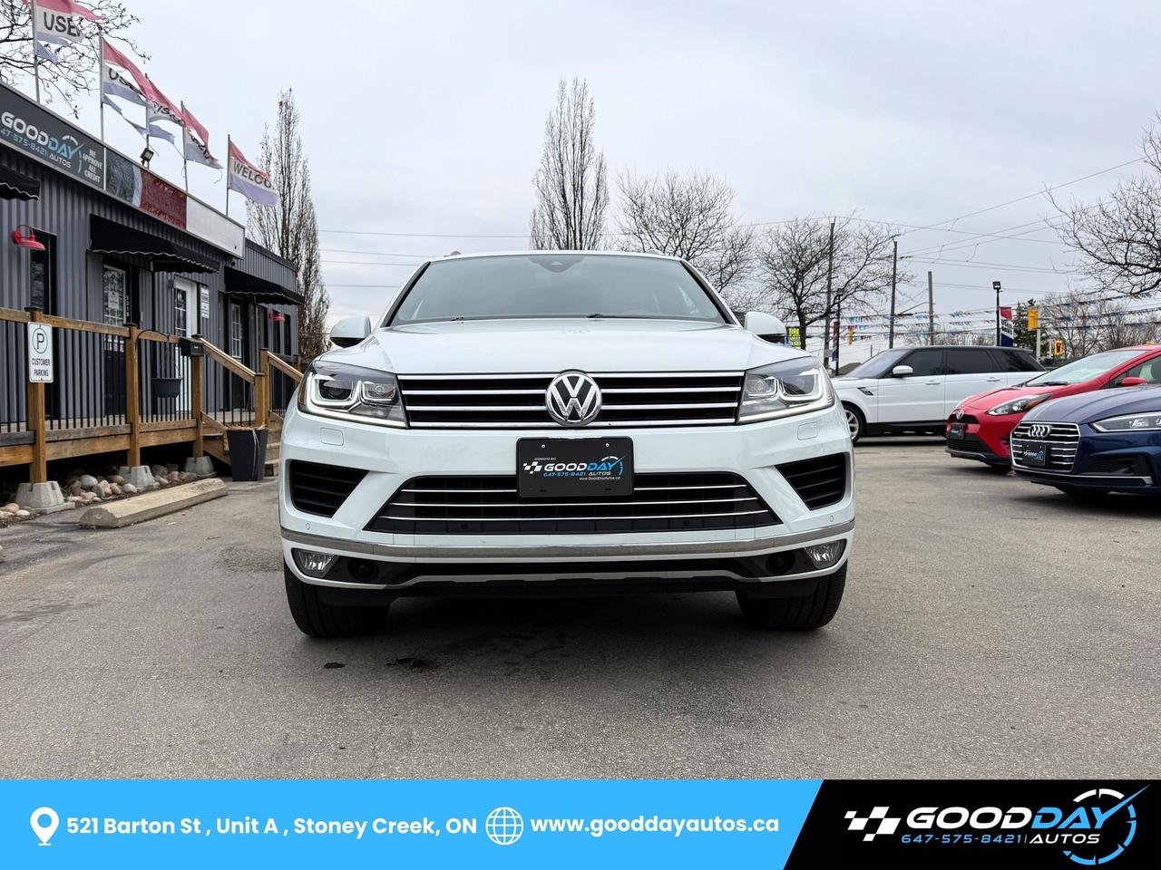 2017 Volkswagen Touareg Wolfsburg Edition | LOW KMS ONE OWNER CLEAN CARFAX Photo
