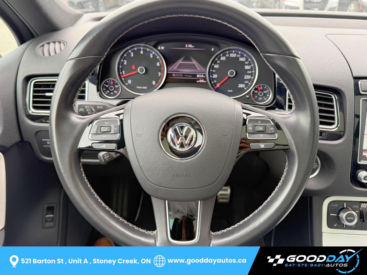 2017 Volkswagen Touareg Wolfsburg Edition | LOW KMS ONE OWNER CLEAN CARFAX Photo