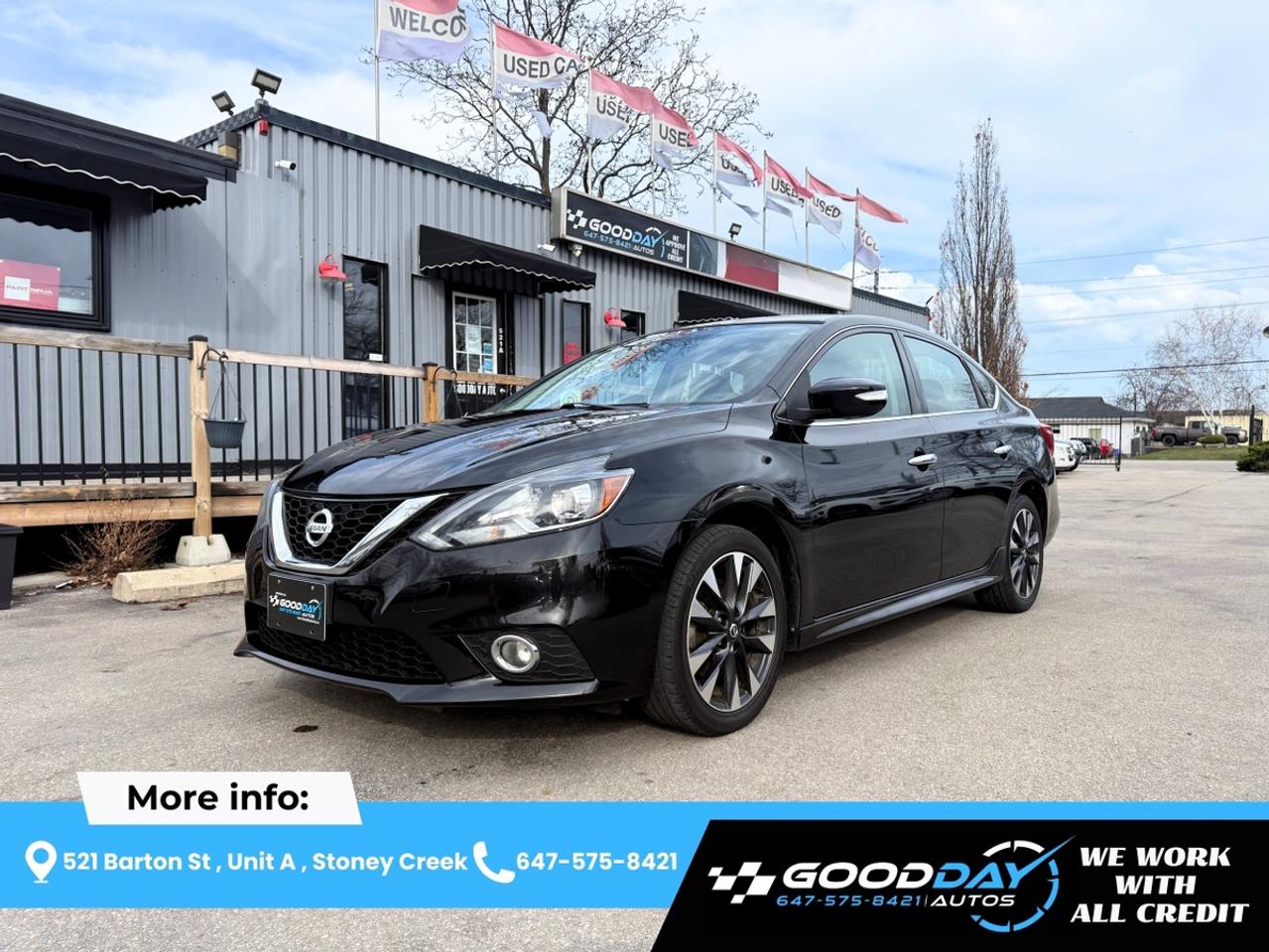 2017 Nissan Sentra SR Turbo LOADED | ONE OWNER | CLEAN CARFAX LOW KMS Photo0