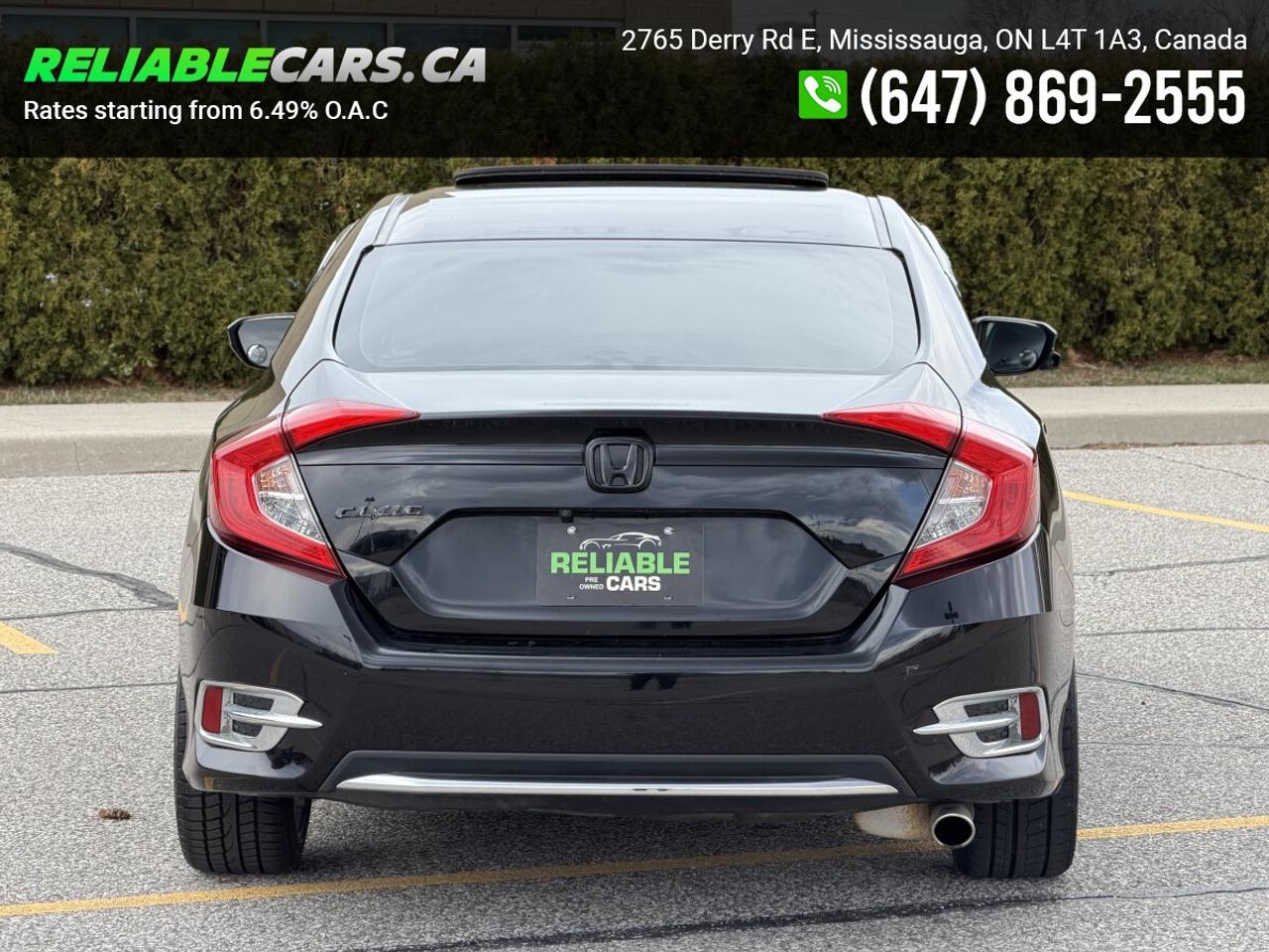 2020 Honda Civic EX | No-Accident | Sunroof | Sport Rims | Loaded Photo