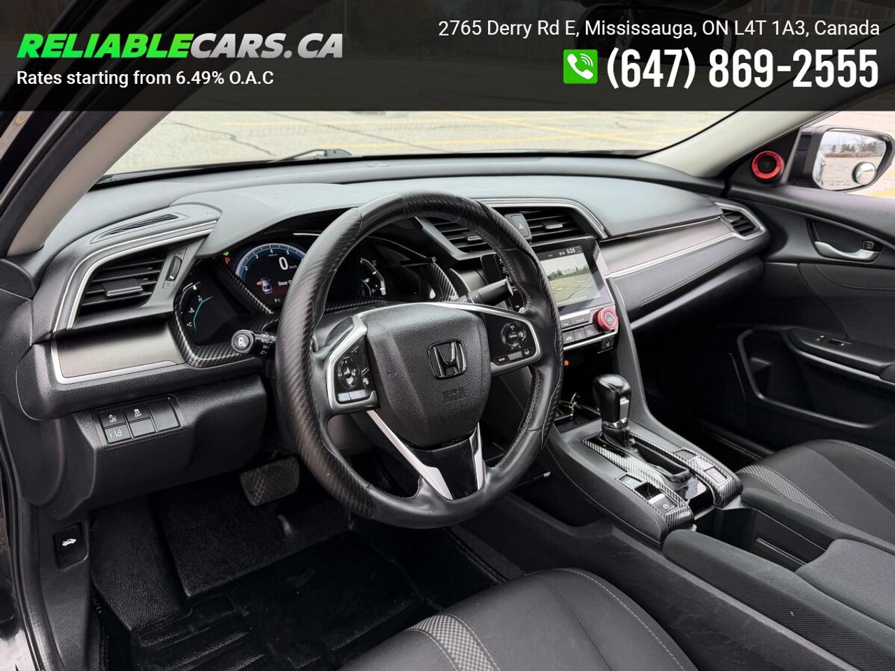 2020 Honda Civic EX | No-Accident | Sunroof | Sport Rims | Loaded Photo