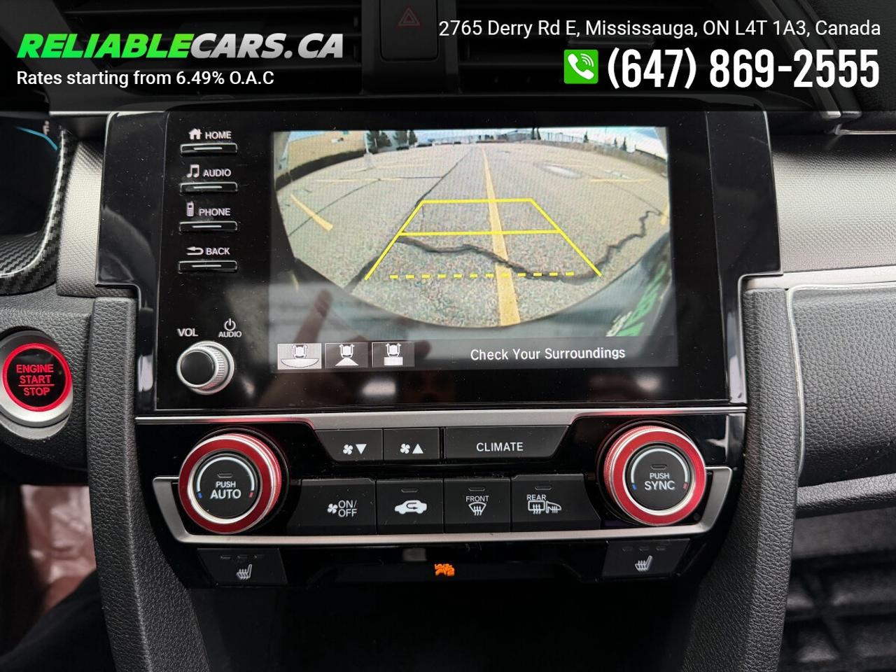 2020 Honda Civic EX | No-Accident | Sunroof | Sport Rims | Loaded Photo