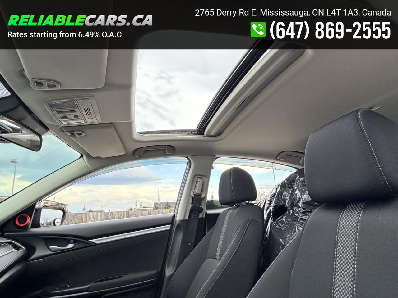 2020 Honda Civic EX | No-Accident | Sunroof | Sport Rims | Loaded Photo