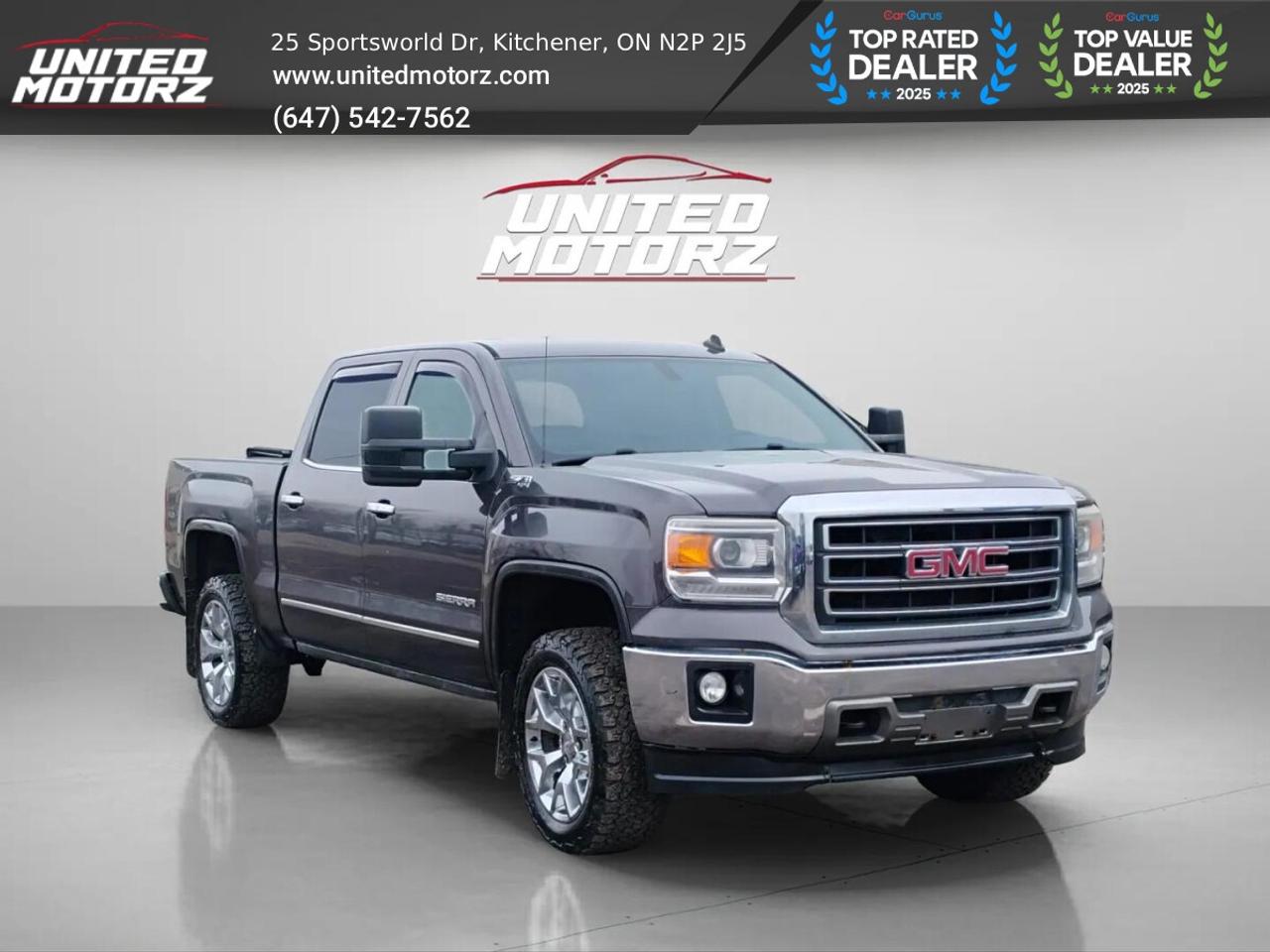 2014 GMC Sierra 1500 SLT Z71 5.3L V8~SAFETY CERTIFIED~36 Service Record Photo