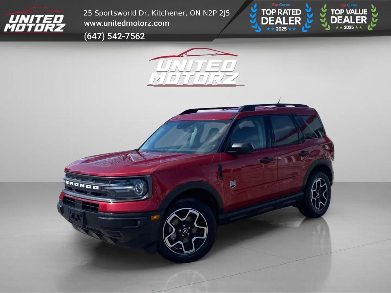 2021 Ford Bronco Sport Big Bend 4X4~SAFETY CERTIFIED~NO ACCIDENTS~15 Serv Photo0