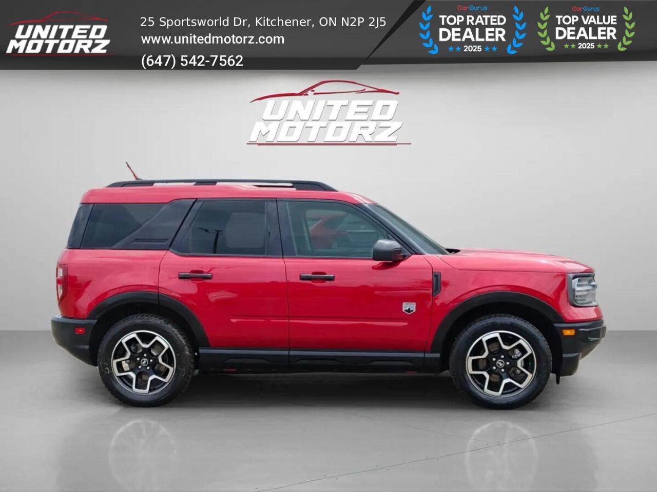 2021 Ford Bronco Sport Big Bend 4X4~SAFETY CERTIFIED~NO ACCIDENTS~15 Serv Photo3
