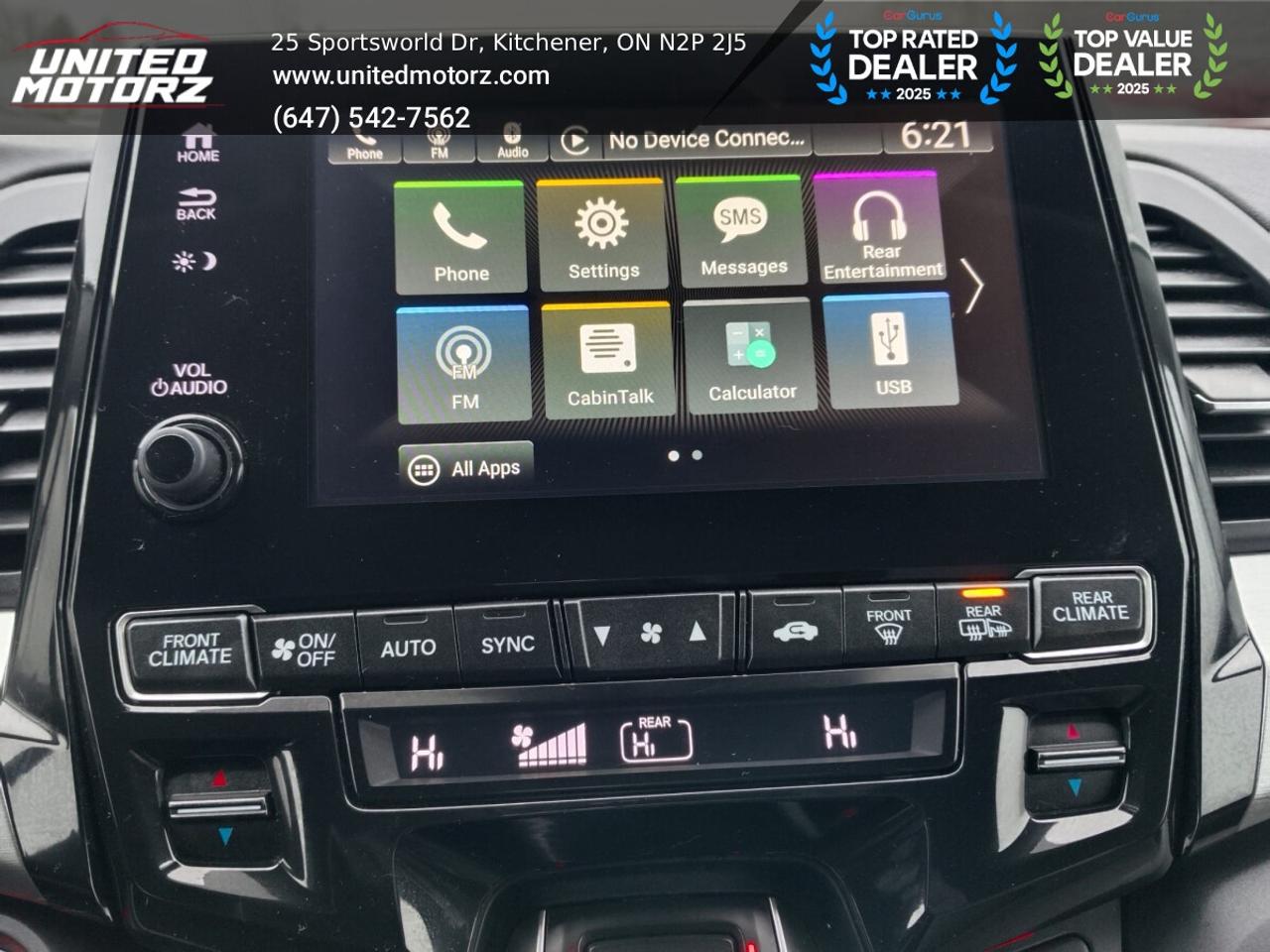 2018 Honda Odyssey EX~CERTIFIED~NO ACCIDENTS~Honda Sensing PKG.~Apple Photo