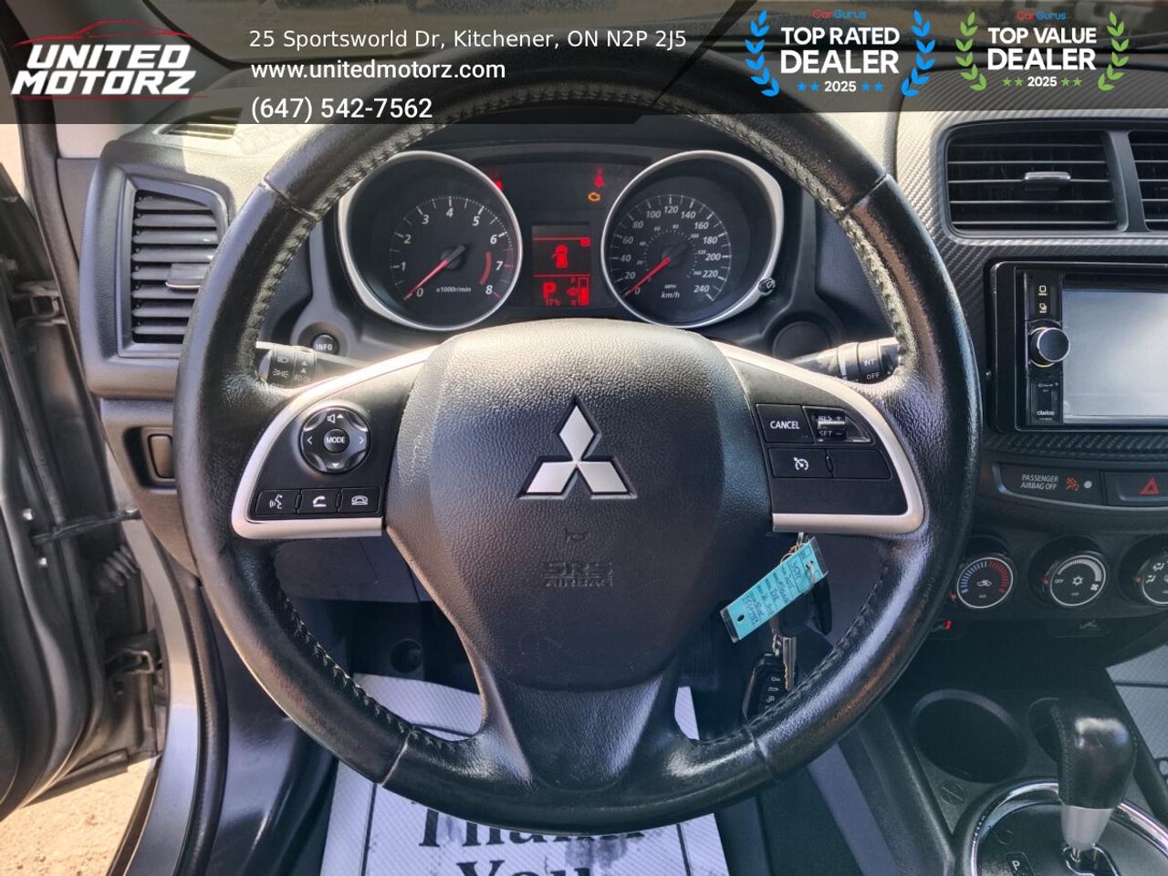 2015 Mitsubishi RVR SE Ltd Avail~SAFETY CERTIFIED~ONE OWNER~Low Km's~ Photo