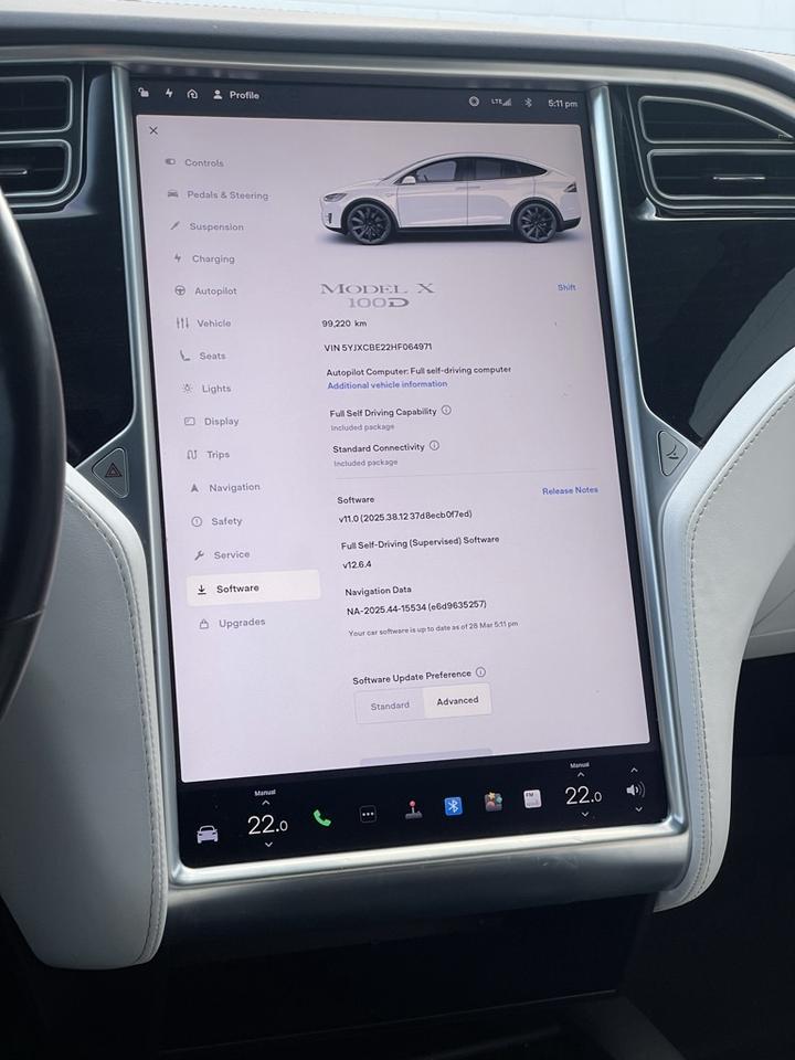 2017 Tesla Model X 100D AWD   FSD Included! Clean CARFAX! Photo