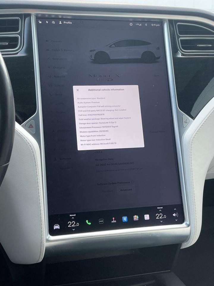 2017 Tesla Model X 100D AWD   FSD Included! Clean CARFAX! Photo