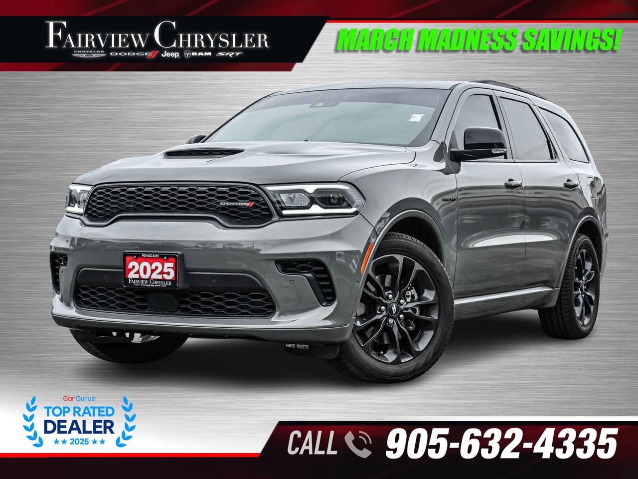 2025 Dodge Durango R/T RED LEATHER   SUNROOF   NAV   TOW PACKAGE   BL Photo