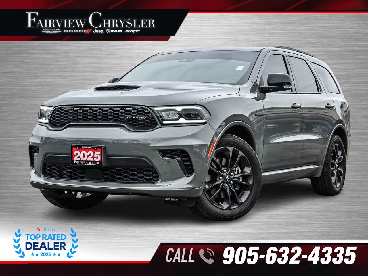 2025 Dodge Durango R/T RED LEATHER   SUNROOF   NAV   TOW PACKAGE   BL Photo