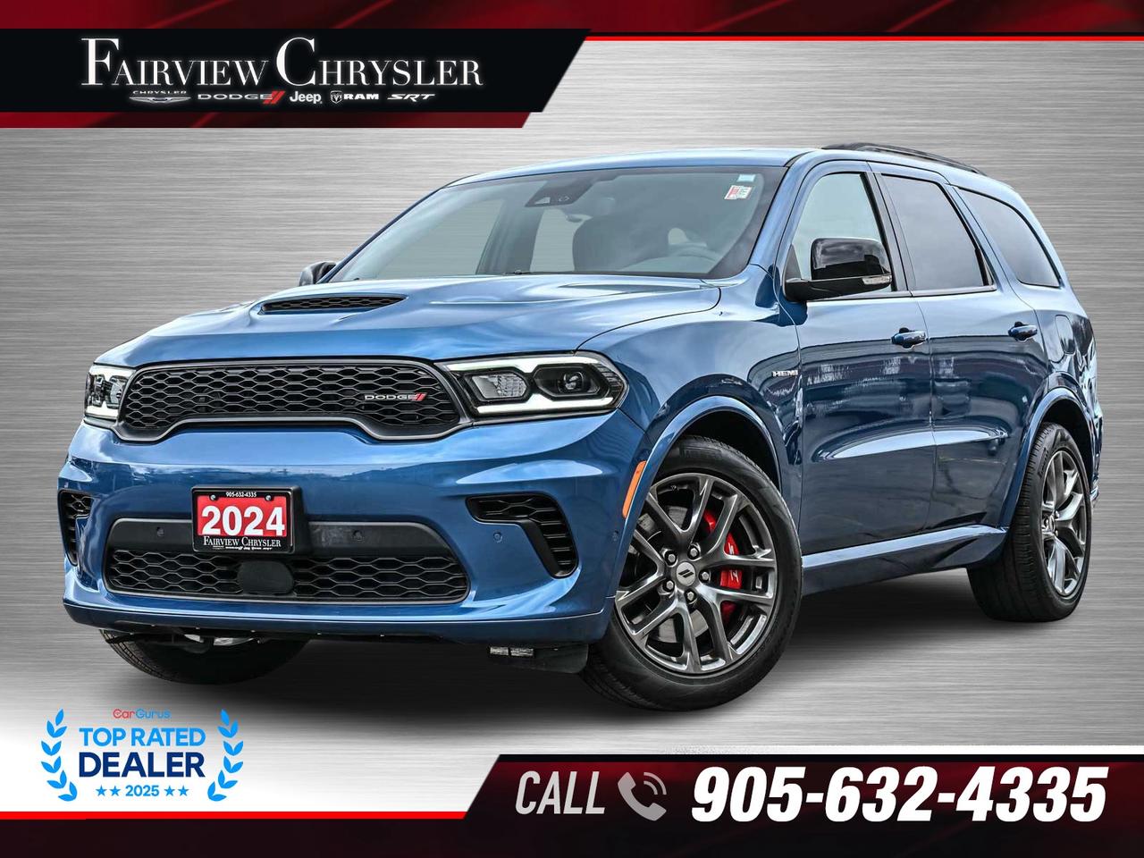 2024 Dodge Durango R/T PLUS   TOW N GO   BLIND SPOT   SUNROOF   TOW Photo0