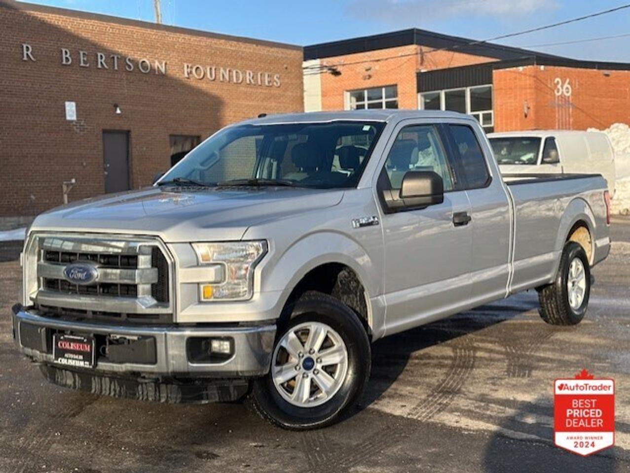 2016 Ford F-150 XLT 4WD V8 SUPER CAB 8 FOOT LONG BOX-CERTIFIED!! Photo