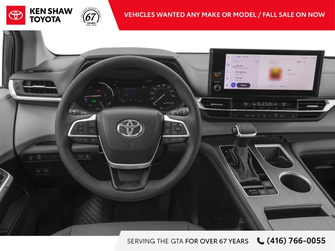 2026 Toyota Sienna XLE 8-Passenger 4dr Front-Wheel Drive Passenger Van Photo