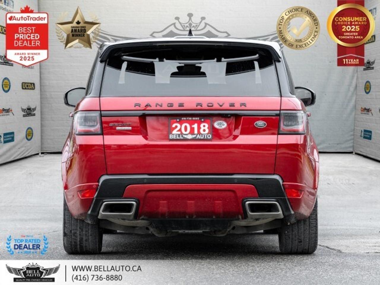 2018 Land Rover Range Rover Sport Autobiography Dynamic   NAVI   B.CAM   PANO   REDL Photo