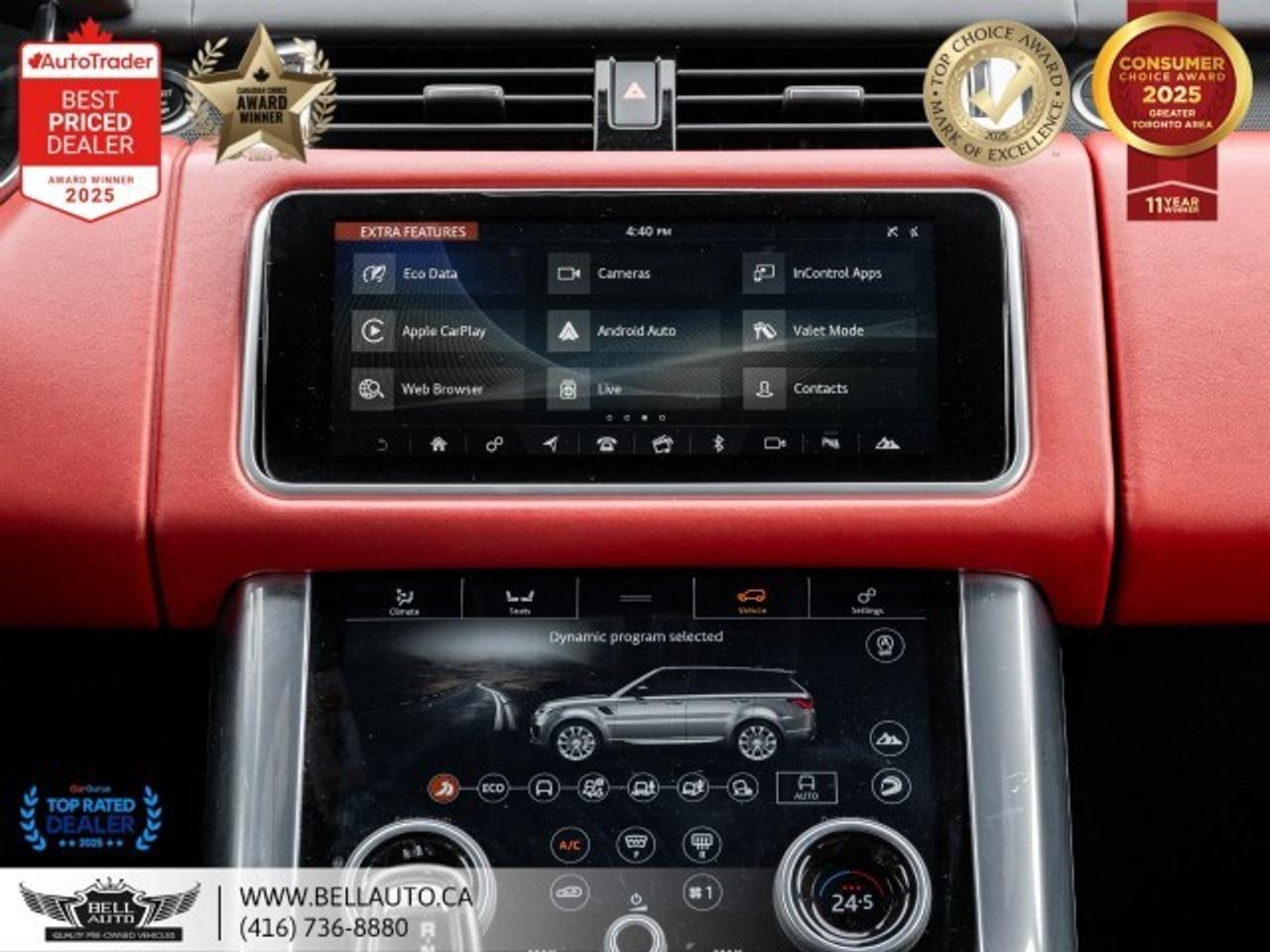2018 Land Rover Range Rover Sport Autobiography Dynamic   NAVI   B.CAM   PANO   REDL Photo