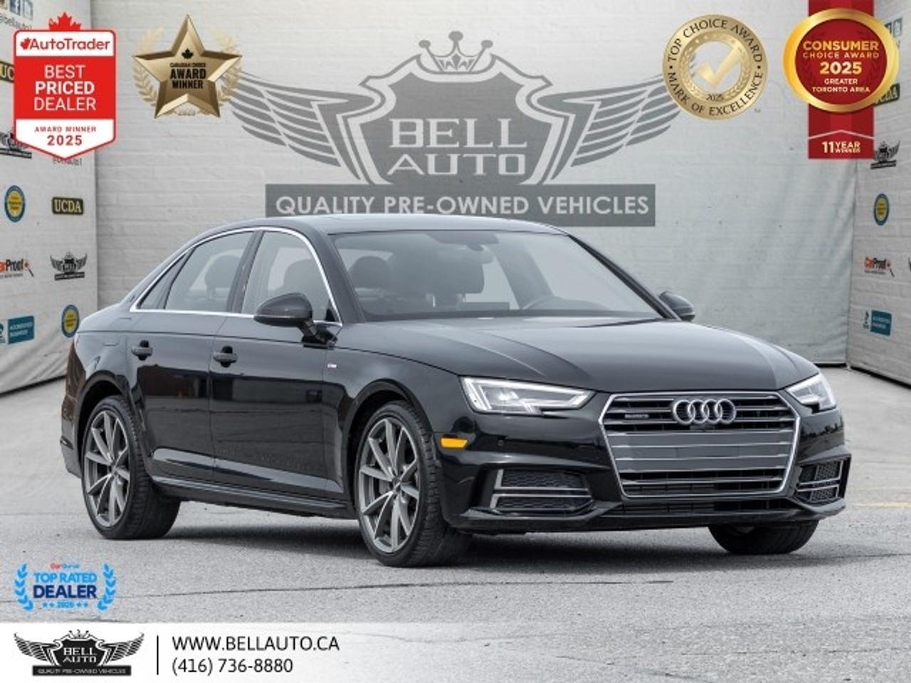 2017 Audi A4 Technik   S-LINE   B&O   NAVI   B.CAM   SUNROOF Photo