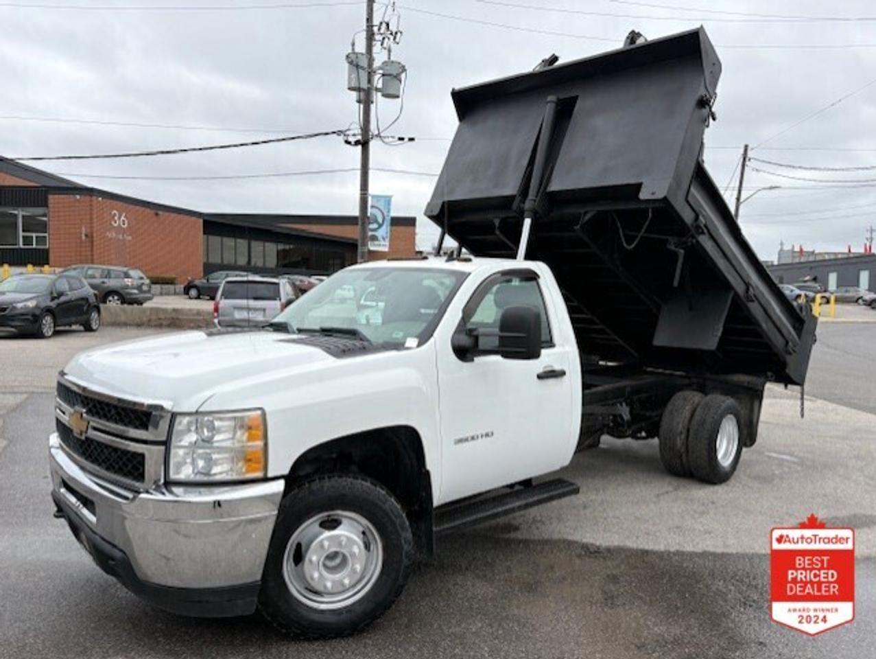 2014 Chevrolet Silverado 3500HD **9.5 FOOT DEL DUMP BOX-ONLY 110,000KM-CERTIFIED** Photo0