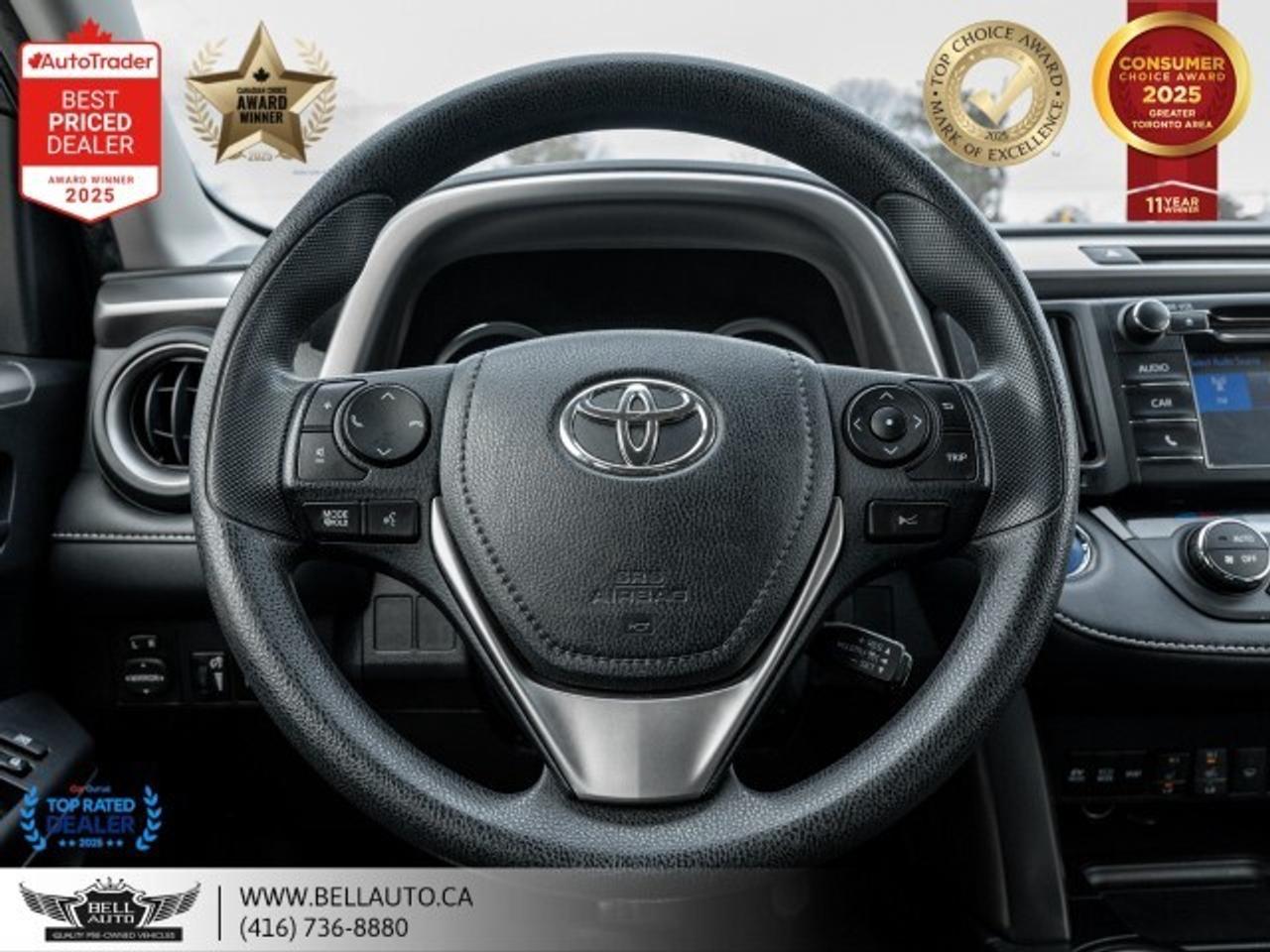 2018 Toyota RAV4 Hybrid LE+   B.CAM   B.SPOT   ROOFRACKS   NOACCIDE Photo