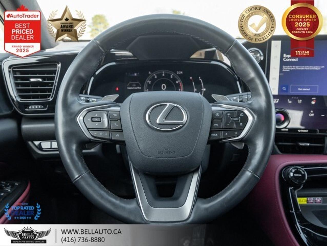 2022 Lexus NX 350   NAVI   B.CAM   SUNROOF   REDLTHR   NOACCIDEN Photo