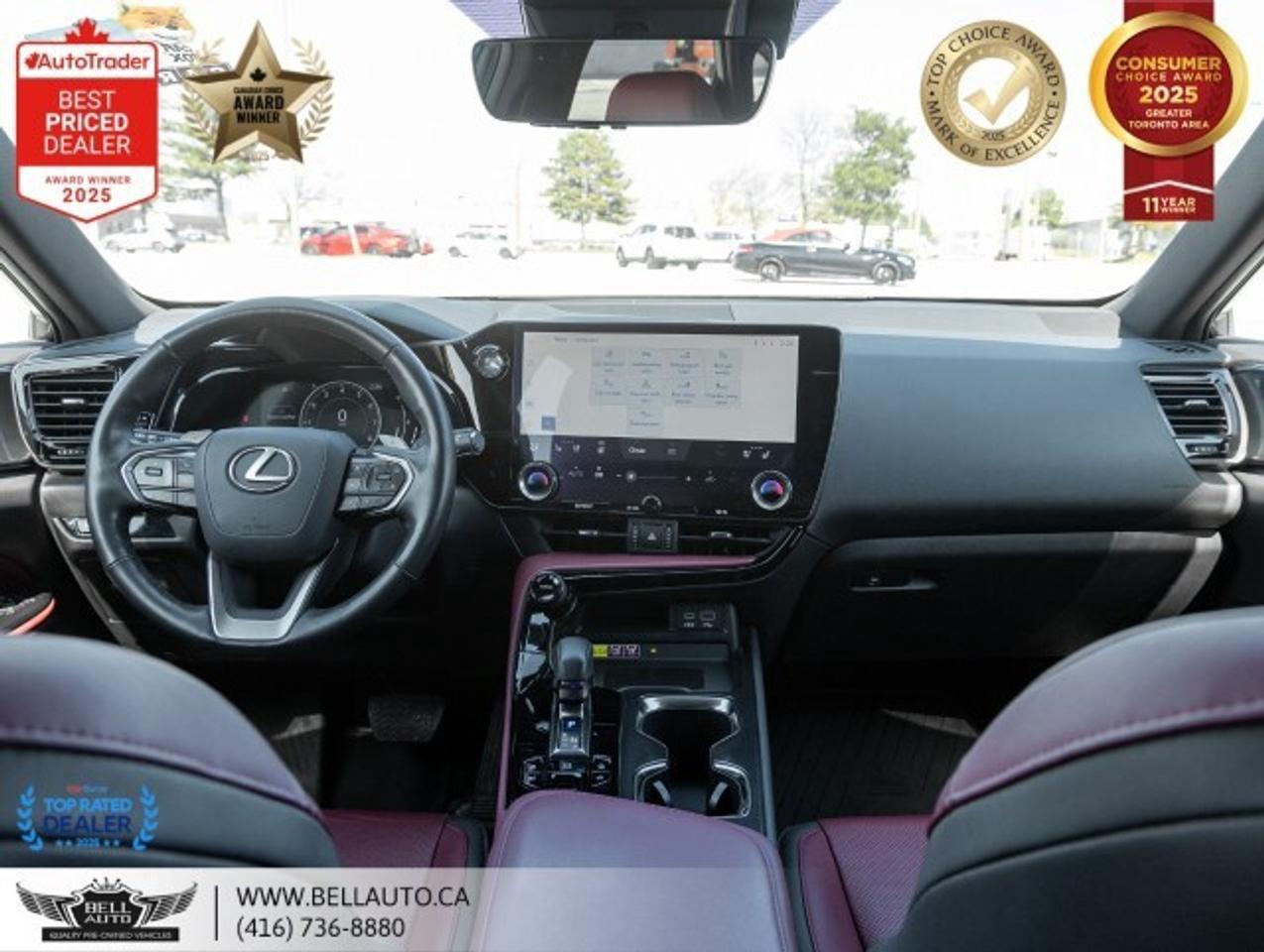 2022 Lexus NX 350   NAVI   B.CAM   SUNROOF   REDLTHR   NOACCIDEN Photo