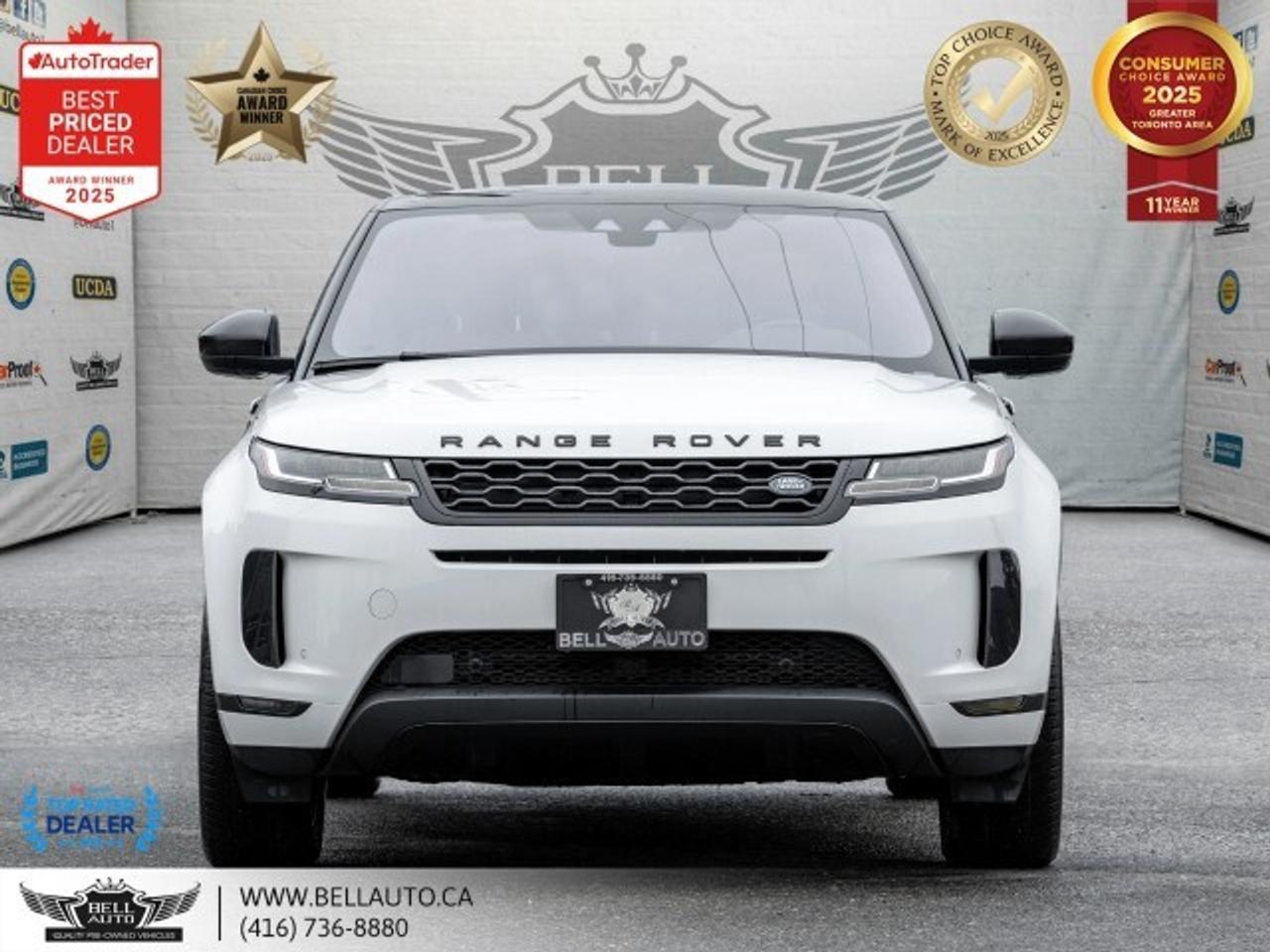 2020 Land Rover Range Rover Evoque S   NAVI   B.CAM   PANO   MERIDIAN   ALLBLKACCENTS Photo