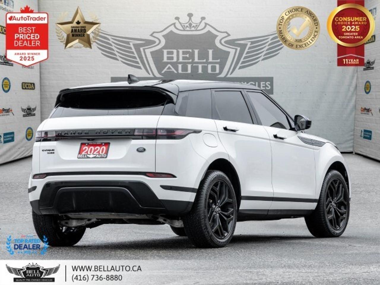 2020 Land Rover Range Rover Evoque S   NAVI   B.CAM   PANO   MERIDIAN   ALLBLKACCENTS Photo