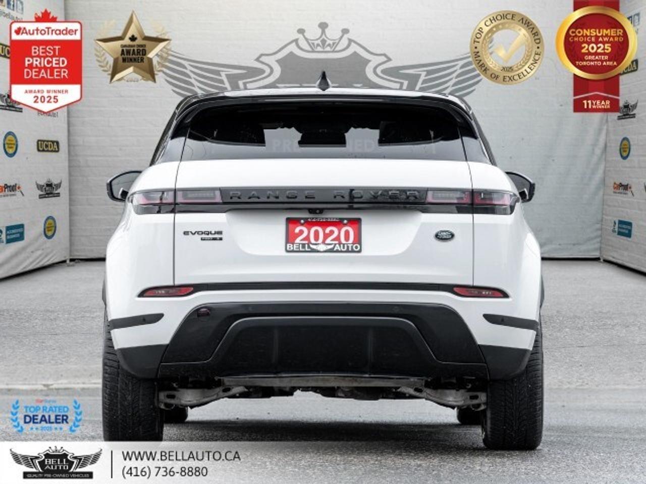2020 Land Rover Range Rover Evoque S   NAVI   B.CAM   PANO   MERIDIAN   ALLBLKACCENTS Photo
