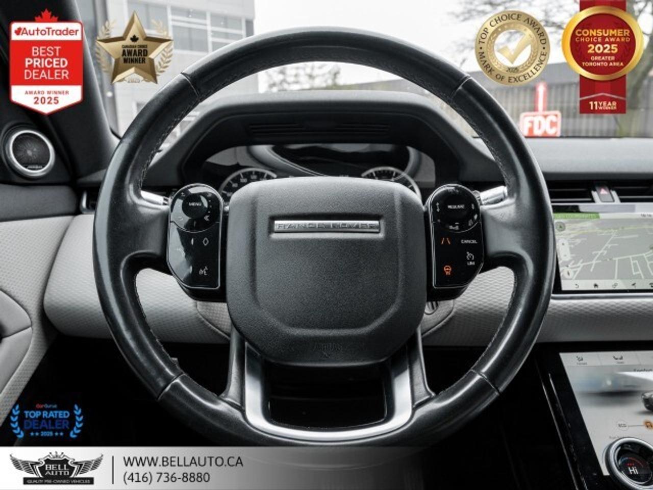 2020 Land Rover Range Rover Evoque S   NAVI   B.CAM   PANO   MERIDIAN   ALLBLKACCENTS Photo