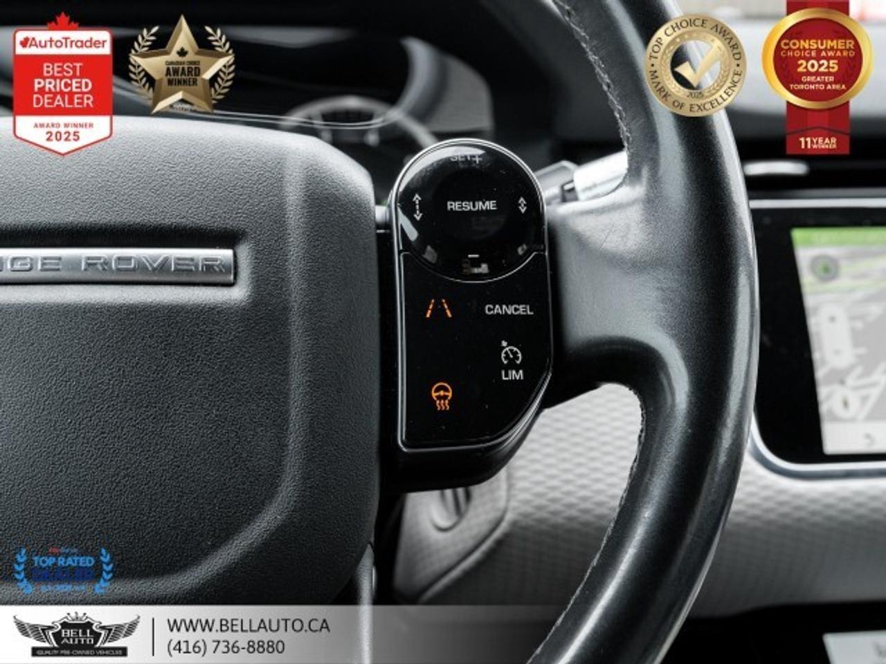 2020 Land Rover Range Rover Evoque S   NAVI   B.CAM   PANO   MERIDIAN   ALLBLKACCENTS Photo