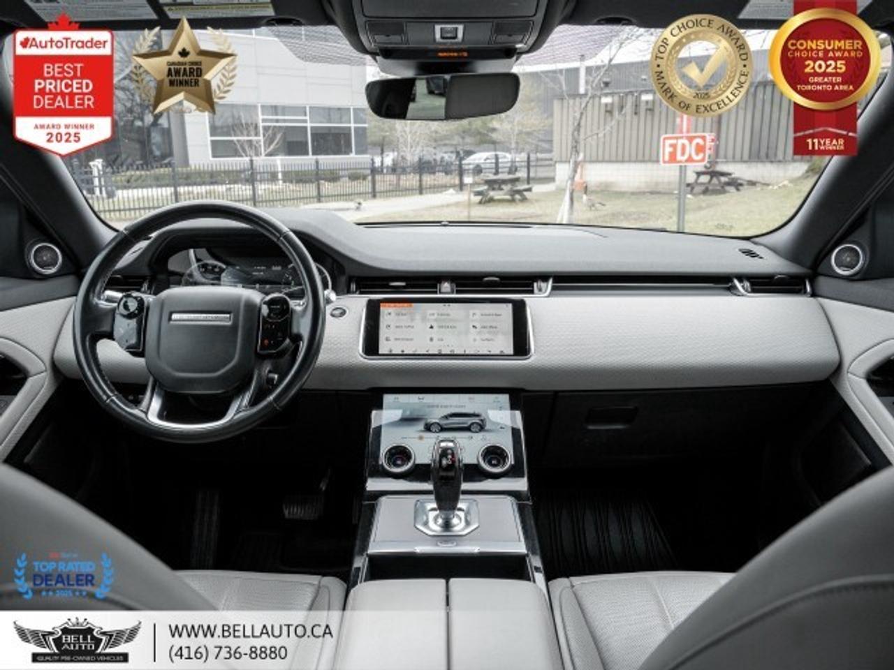 2020 Land Rover Range Rover Evoque S   NAVI   B.CAM   PANO   MERIDIAN   ALLBLKACCENTS Photo