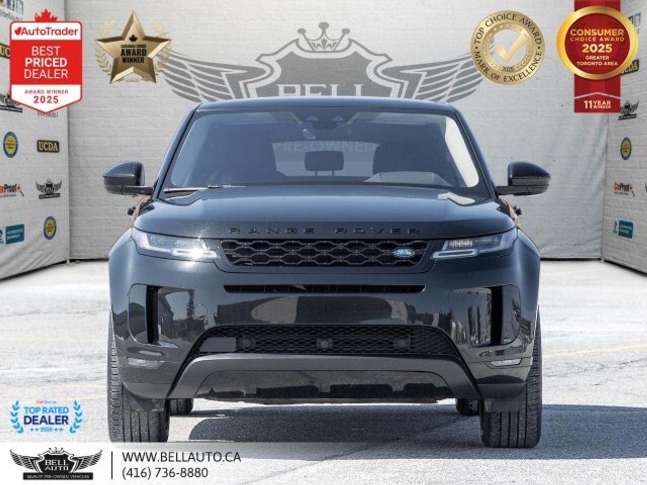 2020 Land Rover Range Rover Evoque SE   NAVI   B.CAM   PANO   MERIDIAN   BLK20RIMS Photo