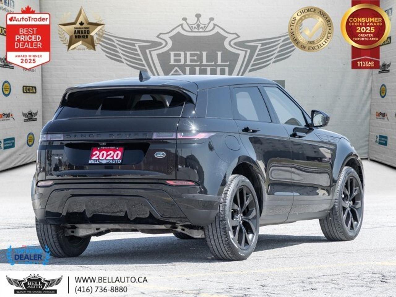 2020 Land Rover Range Rover Evoque SE   NAVI   B.CAM   PANO   MERIDIAN   BLK20RIMS Photo