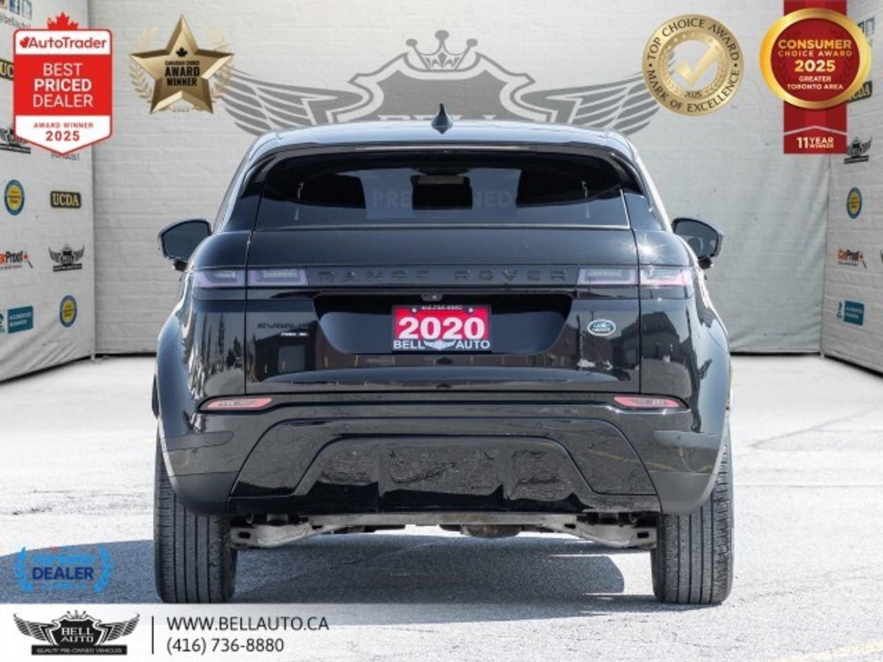 2020 Land Rover Range Rover Evoque SE   NAVI   B.CAM   PANO   MERIDIAN   BLK20RIMS Photo
