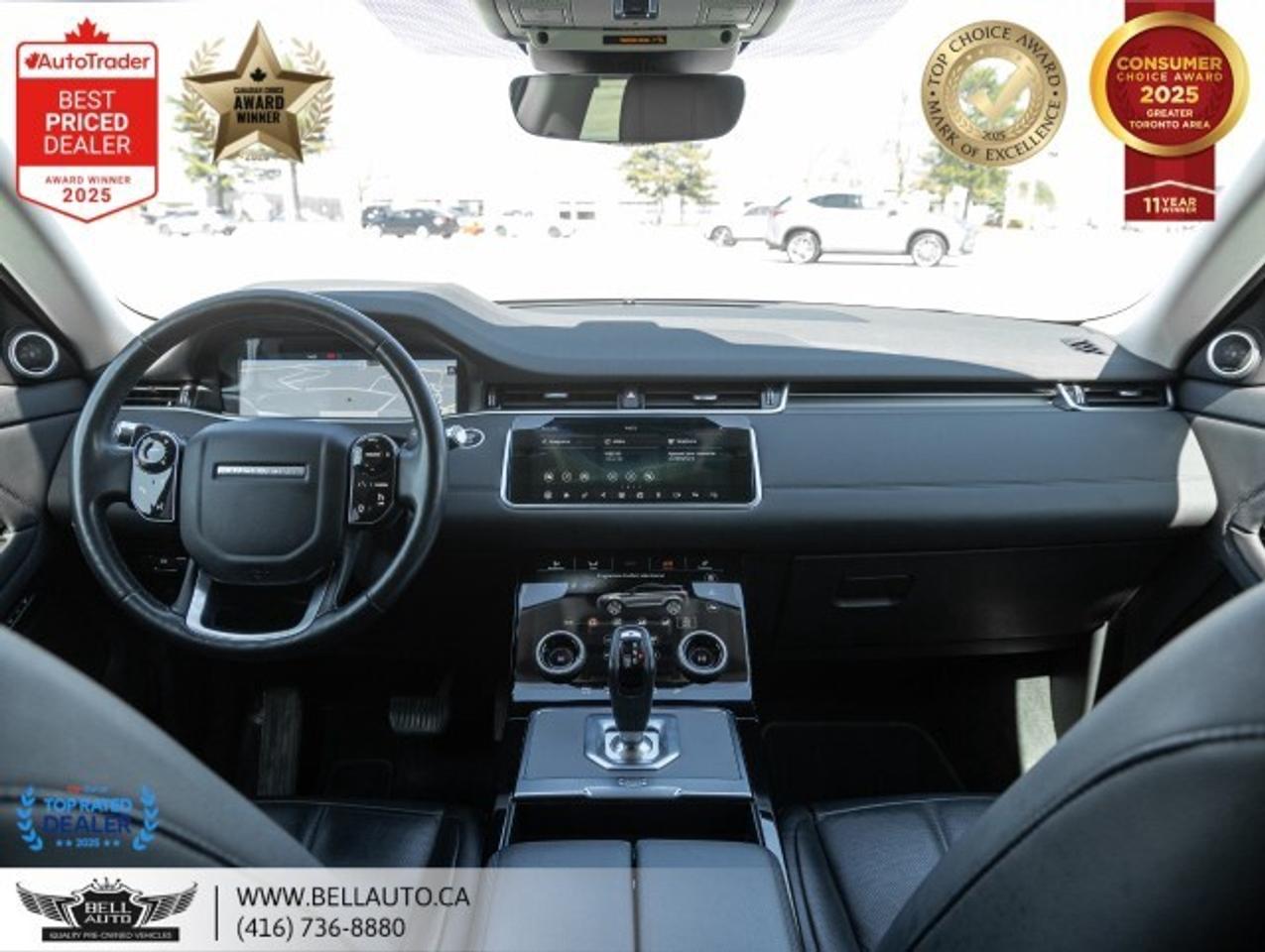 2020 Land Rover Range Rover Evoque SE   NAVI   B.CAM   PANO   MERIDIAN   BLK20RIMS Photo