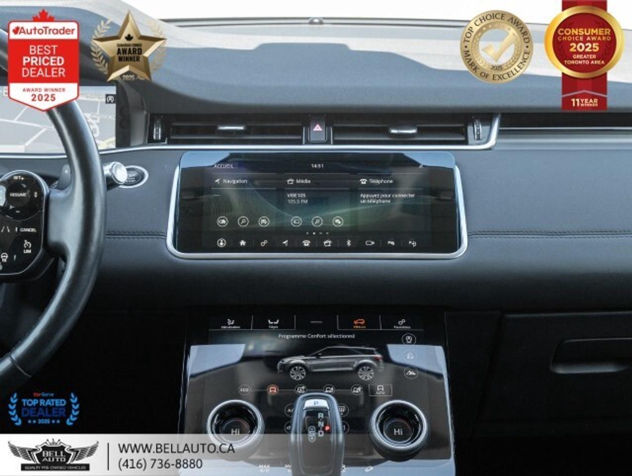 2020 Land Rover Range Rover Evoque SE   NAVI   B.CAM   PANO   MERIDIAN   BLK20RIMS Photo