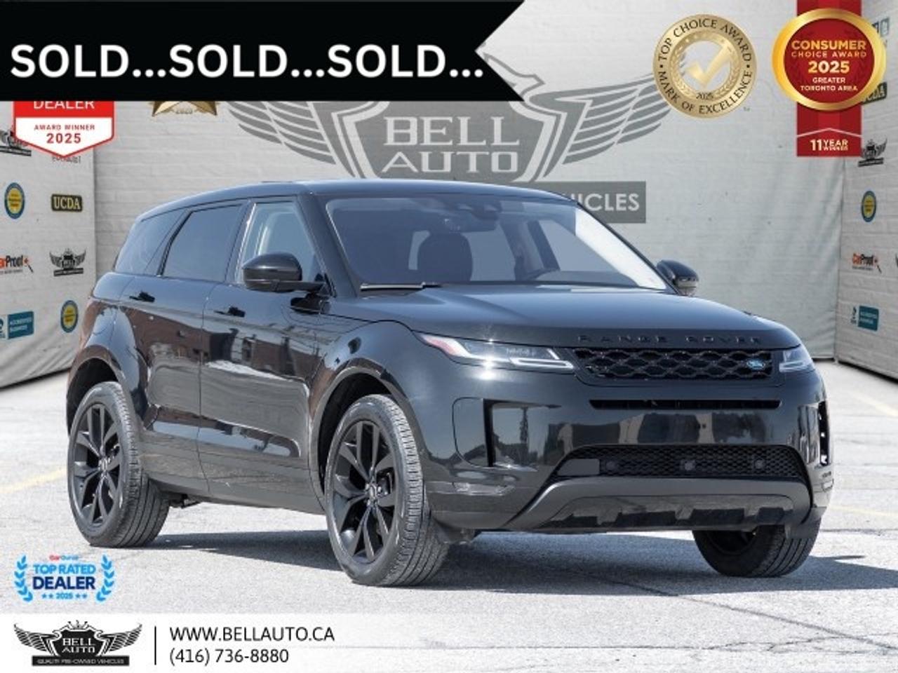 2020 Land Rover Range Rover Evoque SE   NAVI   B.CAM   PANO   MERIDIAN   BLK20RIMS Photo0