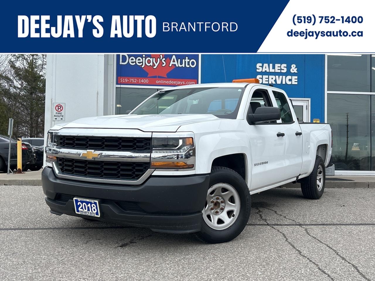 2018 Chevrolet Silverado 1500 5.3L Double Cab 143.5 Work Truck Photo0