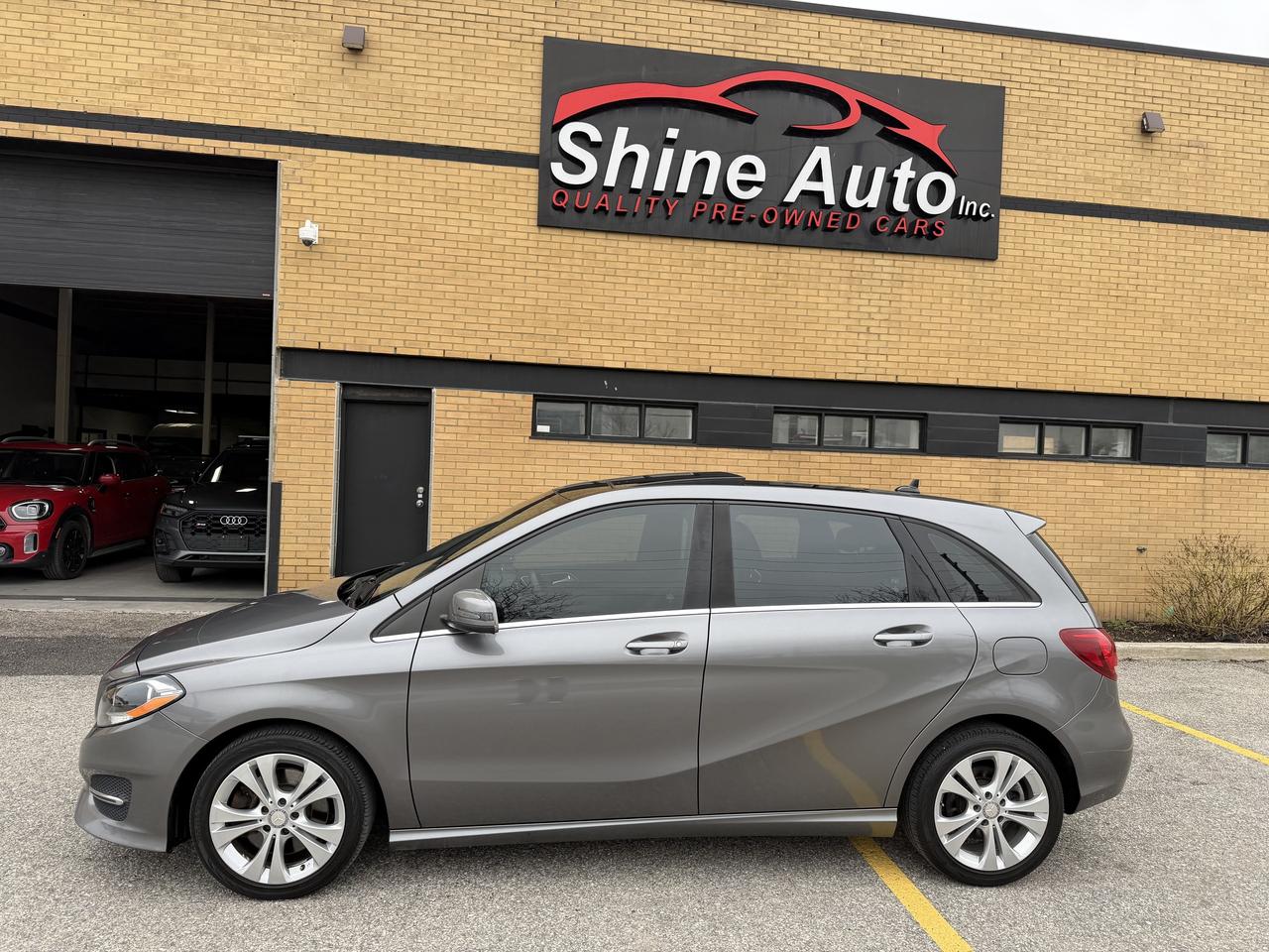 2016 Mercedes-Benz B-Class Navigation Leather Panoramic Roof Certified Photo