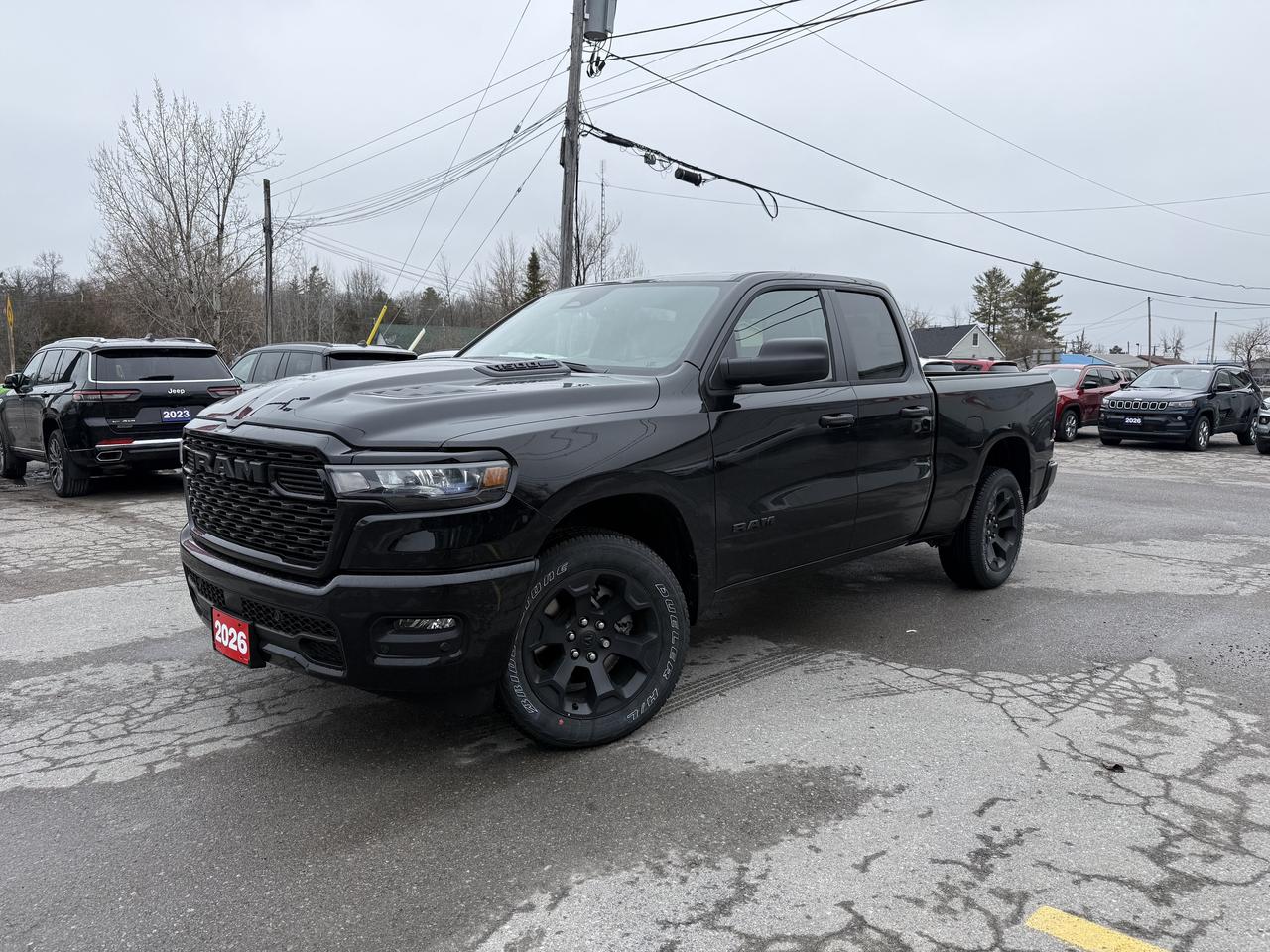 2026 RAM 1500 Black Express 4x4 Quad Cab 6'4  Box Photo