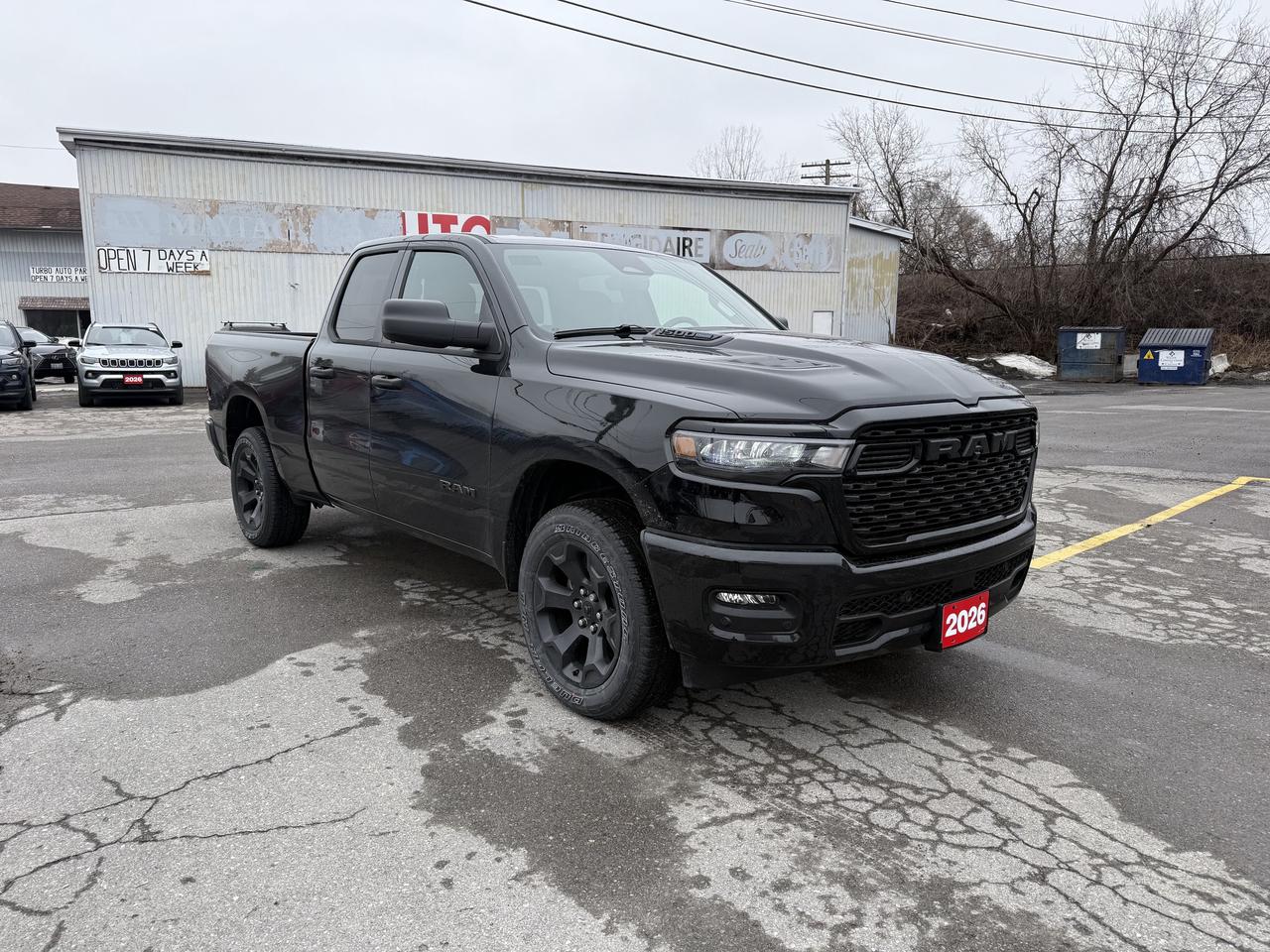 2026 RAM 1500 Black Express 4x4 Quad Cab 6'4  Box Photo