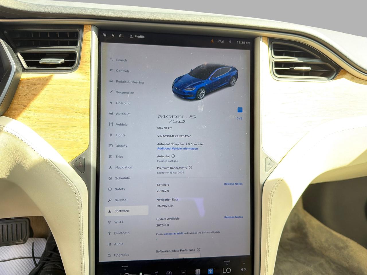 2018 Tesla Model S 75D AWD NoAccident Photo