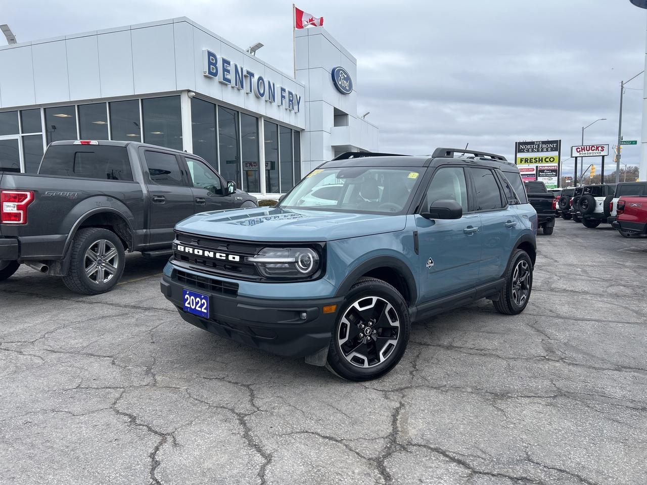 2022 Ford Bronco Sport OUTER BANKS 4X4 LOW KM LANE KEEPING TECH PKG Photo