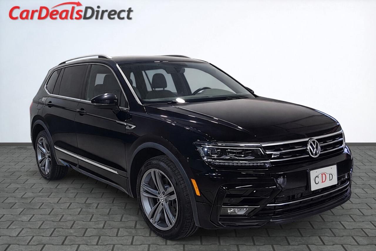 2019 Volkswagen Tiguan Highline R Line / Leather / NAVI / Sunroof / Remot Photo0