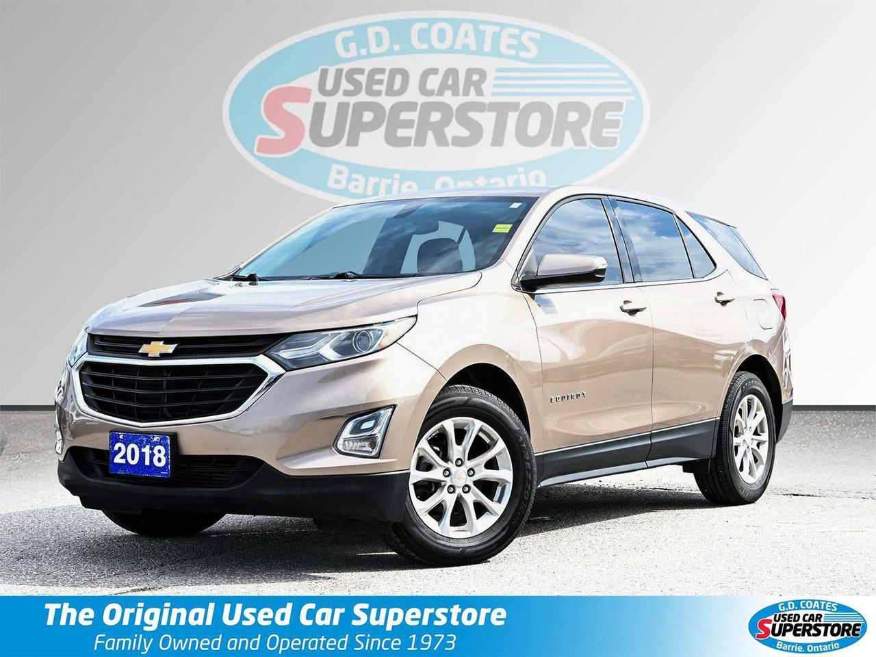 2018 Chevrolet Equinox LT AWD ~Heated + Power Seats ~Bluetooth ~Camera Photo0