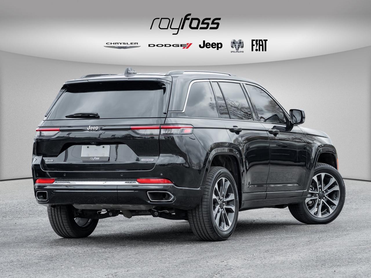 2023 Jeep Grand Cherokee Overland   Clean Carfax   Leather   Navi   Sunroof Photo4