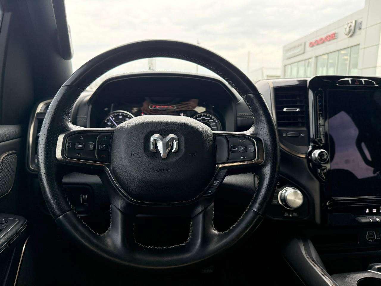 2022 RAM 1500 REBEL, 5.7L HEMI VVT V8 W/FUELSAVER MDS, 4X4, ALLOYS, LEATHER INTERIOR, ONE OWNER, CERTIFIED PRE-OWNED! Photo