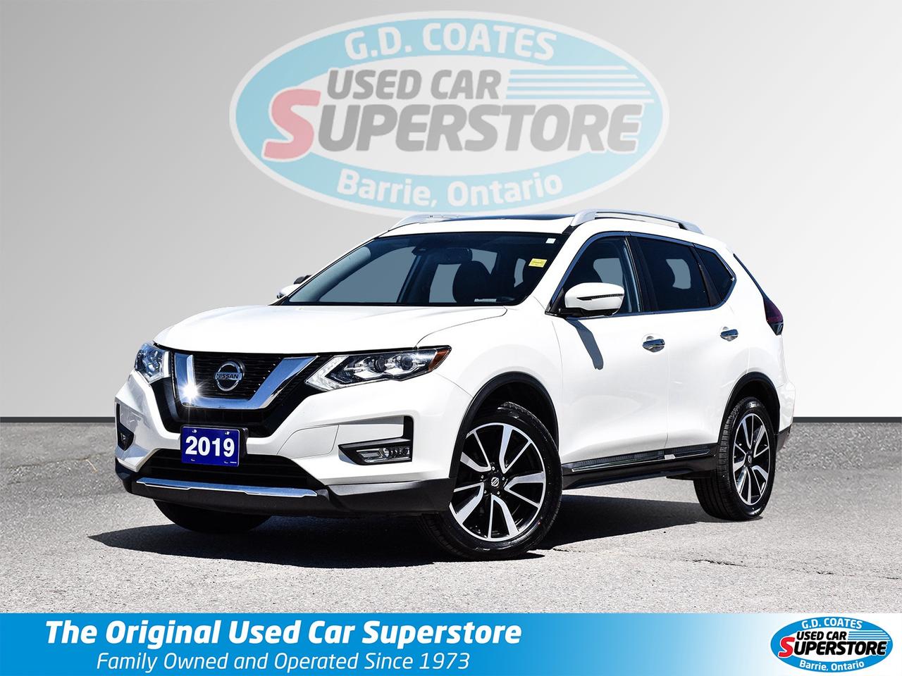 2019 Nissan Rogue SL AWD ~Nav ~Heated Leather ~Moonroof ~Camera Photo0